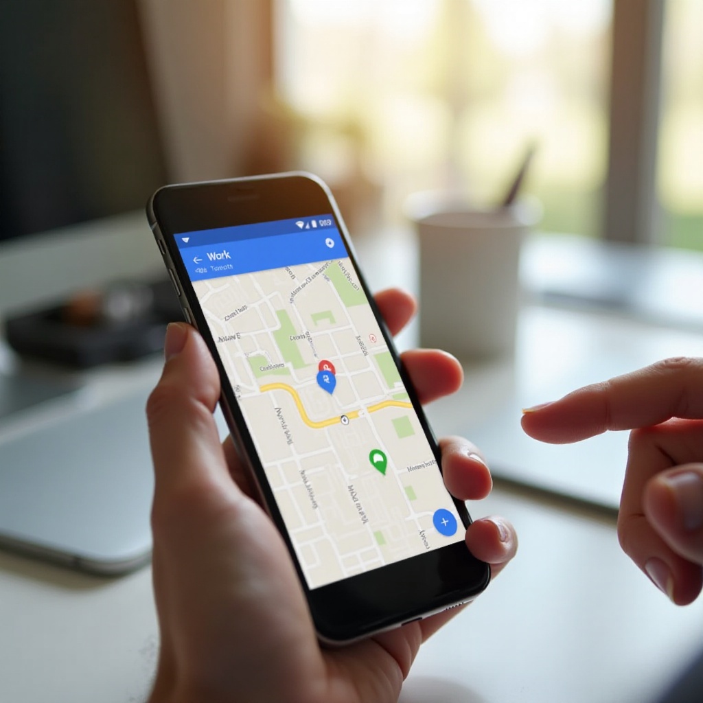 Lerne, wie du in Google Maps auf dem iPhone deine Arbeitsadresse änderst, Fehler behebst und Pendel-Funktionen optimal nutzt.