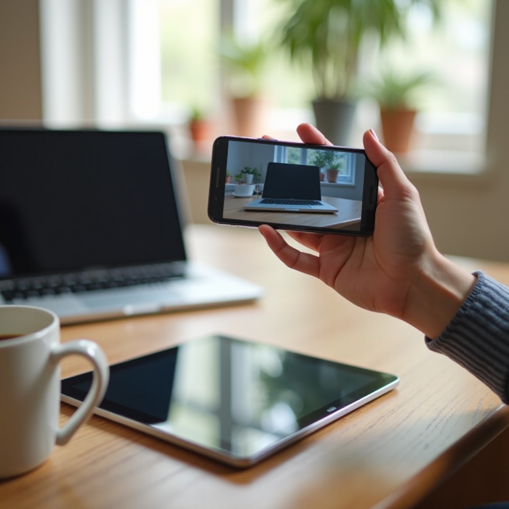 Handy auf Tablet spiegeln Samsung: Smarte Anleitung 2024. Smart View, Samsung Flow, Apps, Tipps, Beispiele und Lösungen einfach erklärt.